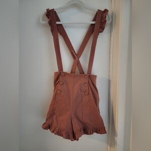 Secret Honey Suspender Shorts